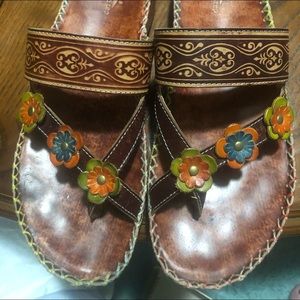 Cleaning out the shoes